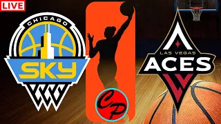 CHICAGO SKY vs LAS VEGAS ACES WNBA PLAYOFF GAME 1 LIVE GAME CAST & CHAT