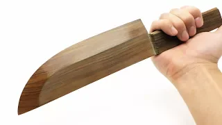 sharpest wood kitchen knife in the world