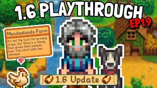 NEW PET VARIATIONS! - Stardew Valley 1.6 Full Playthrough [Ep.19]