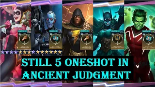 Can i still do 5 oneshots in Ancient Judgment solo raid?!! All F2P artifacts! Injustice 2 Mobile
