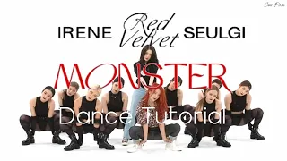 IRENE & SEULGI - 'Monster' (DANCE TUTORIAL SLOW MIRRORED) | Swat Pizza