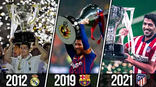 ⚽ Все Победители Чемпионата Испании по Футболу 1929 - 2021 | Все Чемпионы Испании (Ла Лига) ⚽