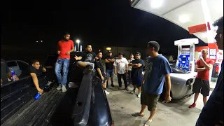 MONEY RUNS: Texas truck 1000HP vs midnight performance turbo 850-900HP mustang