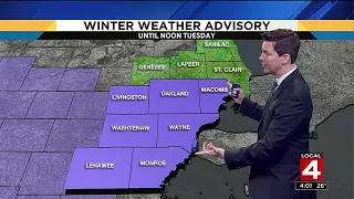 Local 4Casters: Winter weather heading to Metro Detroit overnight