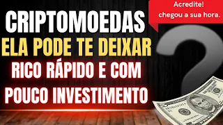 CRIPTOMOEDAS - É POSSÍVEL FICAR MILIONÁRIO COM ELAS! (COMO FICAR RICO com CRIPTOMOEDAS BARATAS)