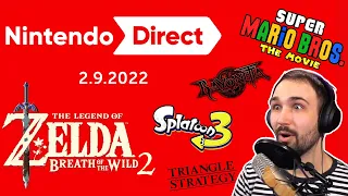 Nintendo Direct Livestream 【 2.9.2022 】New Games /Game Trailers Hype! | Live Reaction