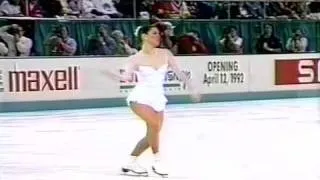 Nancy Kerrigan (USA) - 1992 Worlds, Ladies' Free Skate