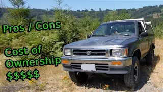 Daily Driving an Old Toyota Pickup, Worth It? 3 Year Cost of Ownership Report