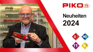 PIKO [V135] Neuheitenvorstellung 2024 (G, H0, TT und N)