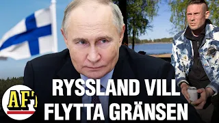 Ryssland vill flytta havsgränsen mot Finland