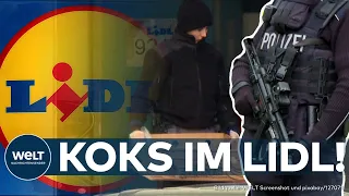 BERLIN: "Kokain wurde beschlagnahmt!" Schock im Supermarkt! Drogenfund in deutschen LIDL-Filialen!