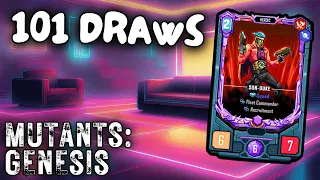 Opening 101 Capsules + Ranked Match w/ Our New Cards! (Mutants: Genesis)