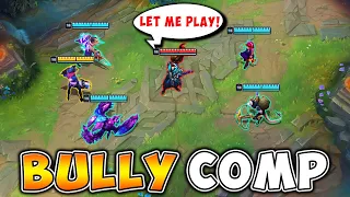 LEAGUE OF LEGENDS BUT WE *ONLY* ATTACK THE ENEMY YASUO (THIS IS BULLYING LOL)