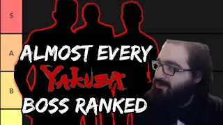 The BIGGEST Yakuza Tier List Yet - Almost EVERY Story Boss Ranked