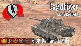 Jagdtiger  |  6,3K Damage 5 Kills  |  WoT Blitz Replays