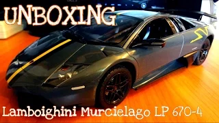 Распаковка Lamborghini Murcielago LP 670-4 (R.C. Rastar)