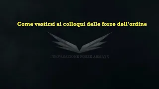 Come Vestirsi durante i colloqui delle forze dell'ordine.