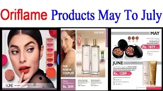 Oriflame Cosmetics Complete Catalogue April May June 2018 | Oriflame Products 2018