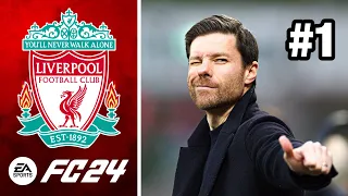 FC 24 Liverpool Career Mode Part 1 - XABI ALONSO ERA BEGINS!! 🔥