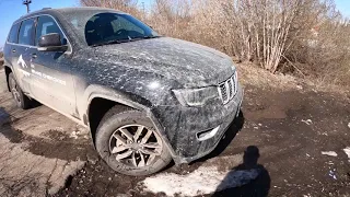 Jeep Grand Cherokee проверка полного привода! Тест драйв.