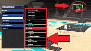 How to get all new green animations in NBA 2k24