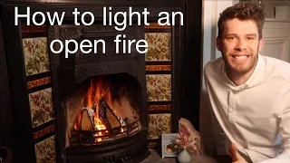 Which is better, open fire or stove?