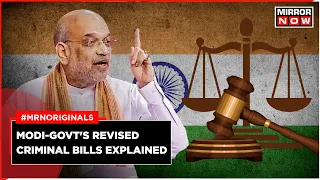 Revised Rules on Criminal Procedure | Amit Shah Tables Revised Bills | Bharatiya Nyaya Sanhita 2023