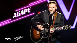 Christophe - 'Agape' | The Blind Auditions | The Voice van Vlaanderen | VTM