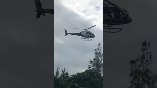 Run hélicoptère travail aérien à Roche-Plate