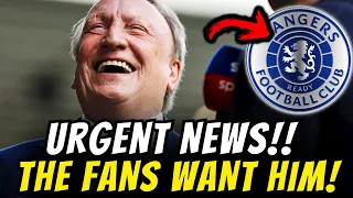 🚨BOMB! LOOK THIS! HOPE FOR RANGERS: A NAME FANS CAN'T IGNORE!   RANGERS FC NEWS!