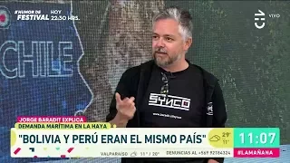 Jorge Baradit explicó sobre la demanda marítima en La Haya - La Mañana