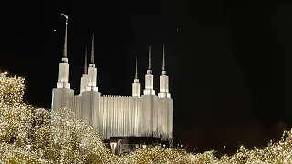 Washington, D.C. Temple  Festival of Lights, December 11, 2020