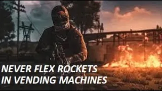 Rust Console 10X: Never Flex Rockets In Vending Machine