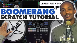 Learn the Boomerang Scratch With Me | How to Practice (Part 1)