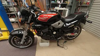 Triumph 900 Alternator Rattle fix