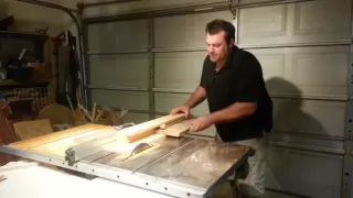 SIMPLE JIG! turns "Tablesaw" into jointer!