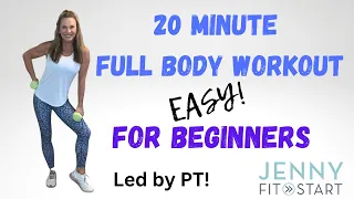 20 minute EASY Full Body Workout for BEGINNERS!