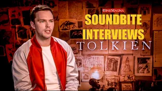 Tolkien Movie Cast Interviews (Nicholas Hoult, Lily Collins, Director)