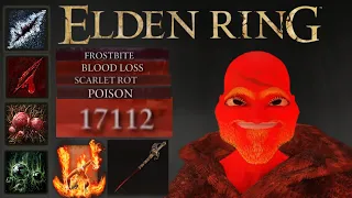 RIDICULOUS Elden Ring Build! OP Status Effect Build- Patch 1.08