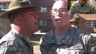 Funniest Drill Sergeant moments (REACTION)