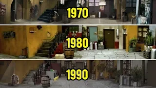 EVOLUCIÓN DE LOS ESCENARIOS DEL CHAVO DEL 8 | CRONOLOGÍA | CURIOSIDADES | CRONOS FILMS TV