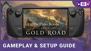 The Elder Scrolls Online Gameplay & Updated Guide for Steam Deck