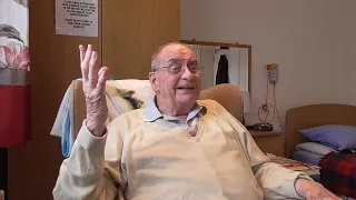 WWII veteran Bert Cade recalls landing at Sword Beach