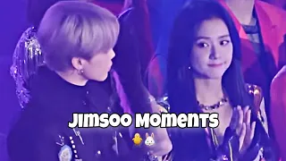 JIMSOO MOMENTS ❤| Jimin and Jisoo cute moments that will make you love them | diorjixsoo |