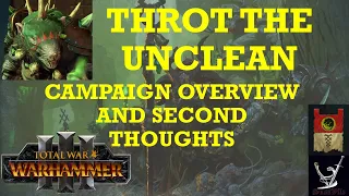 Total War: Warhammer 3 Immortal Empires Throt - Skaven campaign overview, guide and second thoughts