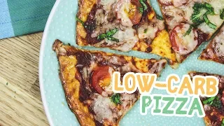 Low-Carb Pizza ohne Mehl - Essen ohne Kohlenhydrate