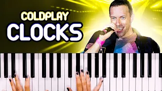 CLOCKS - Coldplay | Como tocar no teclado