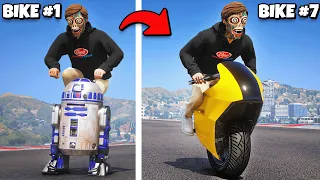 Robbing Banks with the Craziest Bike in GTA 5 RP..