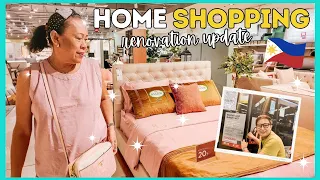 RENOVATION UPDATE 🧡 SHOPPING NG MGA GAMIT SA BAHAY (ABENSONS, SOLER, A&S LAMPS)