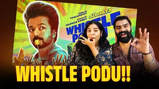 Whistle Podu Lyrical Video Reaction | The Greatest Of All Time | Thalapathy Vijay | Goat